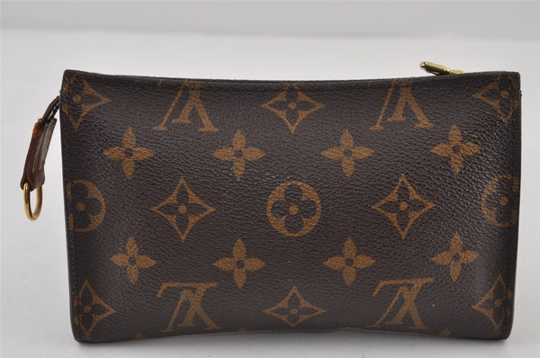 Authentic Louis Vuitton Monogram Pouch For Bucket PM LV 0946J