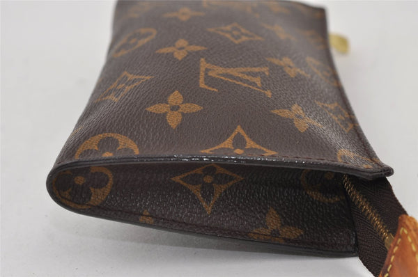 Authentic Louis Vuitton Monogram Pouch For Bucket PM LV 0946J