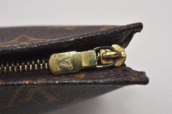 Authentic Louis Vuitton Monogram Pouch For Bucket PM LV 0946J