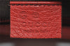 Authentic GUCCI Vintage Shoulder Hand Bag Leather 339553 Red 0947I