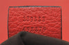 Authentic GUCCI Vintage Shoulder Hand Bag Leather 339553 Red 0947I