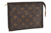 Authentic Louis Vuitton Monogram Poche Toilette 19 M47544 Cosmetics Pouch 0947J