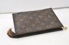 Authentic Louis Vuitton Monogram Poche Toilette 19 M47544 Cosmetics Pouch 0947J