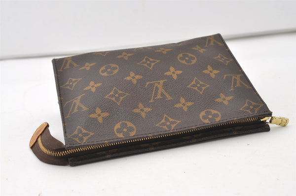 Authentic Louis Vuitton Monogram Poche Toilette 19 M47544 Cosmetics Pouch 0947J