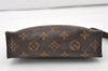 Authentic Louis Vuitton Monogram Poche Toilette 19 M47544 Cosmetics Pouch 0947J