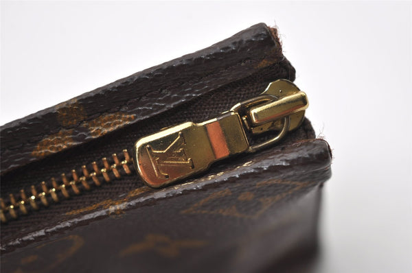 Authentic Louis Vuitton Monogram Poche Toilette 19 M47544 Cosmetics Pouch 0947J