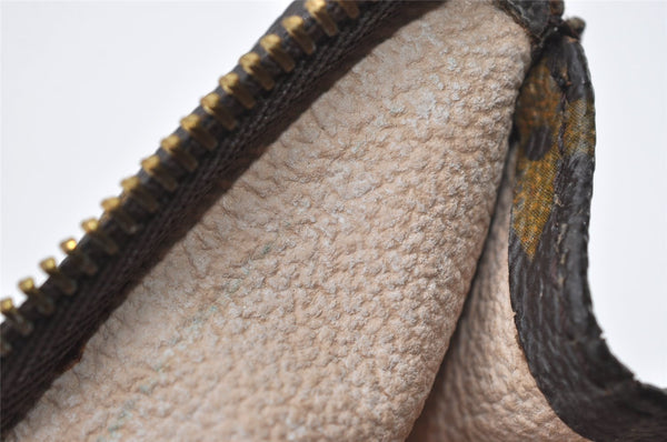 Authentic Louis Vuitton Monogram Poche Toilette 19 M47544 Cosmetics Pouch 0947J