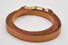 Authentic Louis Vuitton Leather Shoulder Strap Beige 46.3" LV 0947K