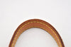 Authentic Louis Vuitton Leather Shoulder Strap Beige 46.3" LV 0947K