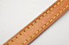 Authentic Louis Vuitton Leather Shoulder Strap Beige 46.3" LV 0947K