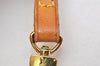 Authentic Louis Vuitton Leather Shoulder Strap Beige 46.3" LV 0947K