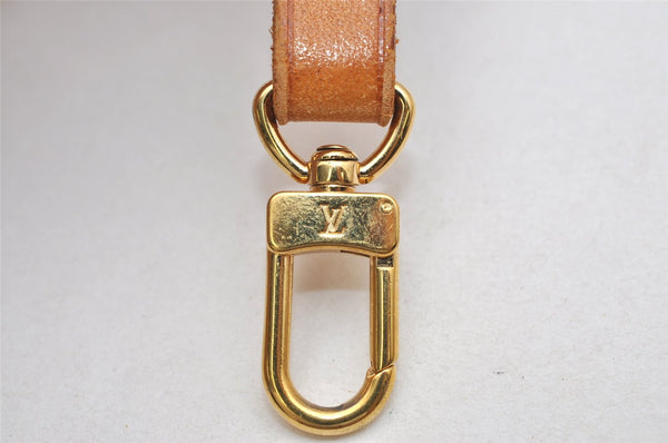 Authentic Louis Vuitton Leather Shoulder Strap Beige 46.3" LV 0947K