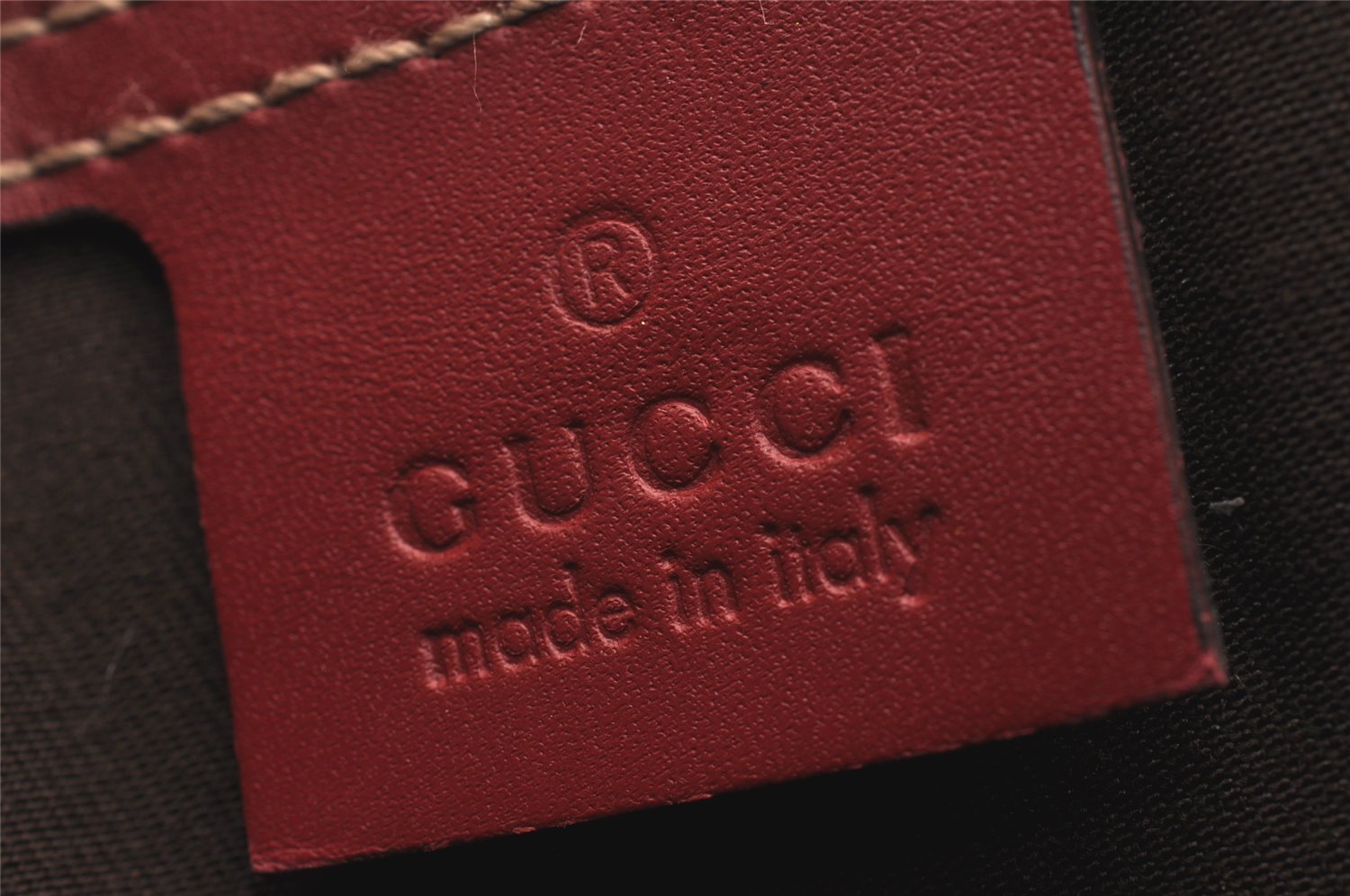 Authentic GUCCI Shoulder Cross Body Bag GG PVC Leather 201732 Brown 0948I