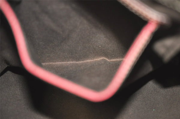 Authentic GUCCI Shoulder Cross Body Bag GG PVC Leather 201732 Brown 0948I