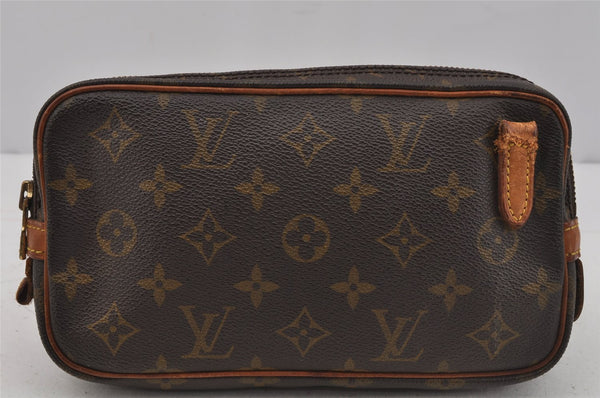 Auth Louis Vuitton Monogram Marly Bandouliere Shoulder Bag M51828 Junk 0948J