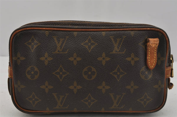 Auth Louis Vuitton Monogram Marly Bandouliere Shoulder Bag M51828 Junk 0948J