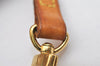 Authentic Louis Vuitton Leather Shoulder Strap Beige 46.5" LV 0948K