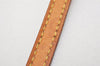 Authentic Louis Vuitton Leather Shoulder Strap Beige 46.5" LV 0948K