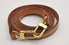 Authentic Louis Vuitton Leather Shoulder Strap Beige 46.5" LV 0948K