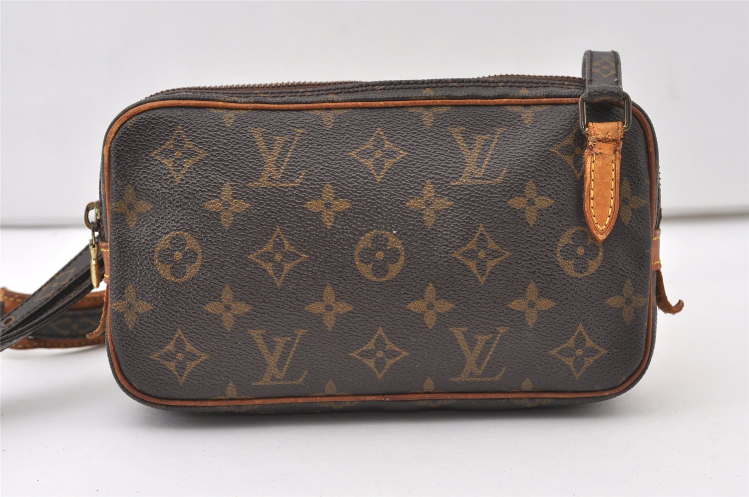 Auth Louis Vuitton Monogram Marly Bandouliere Shoulder Cross Bag M51828 LV 0949J