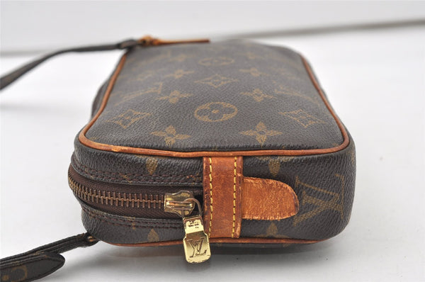 Auth Louis Vuitton Monogram Marly Bandouliere Shoulder Cross Bag M51828 LV 0949J