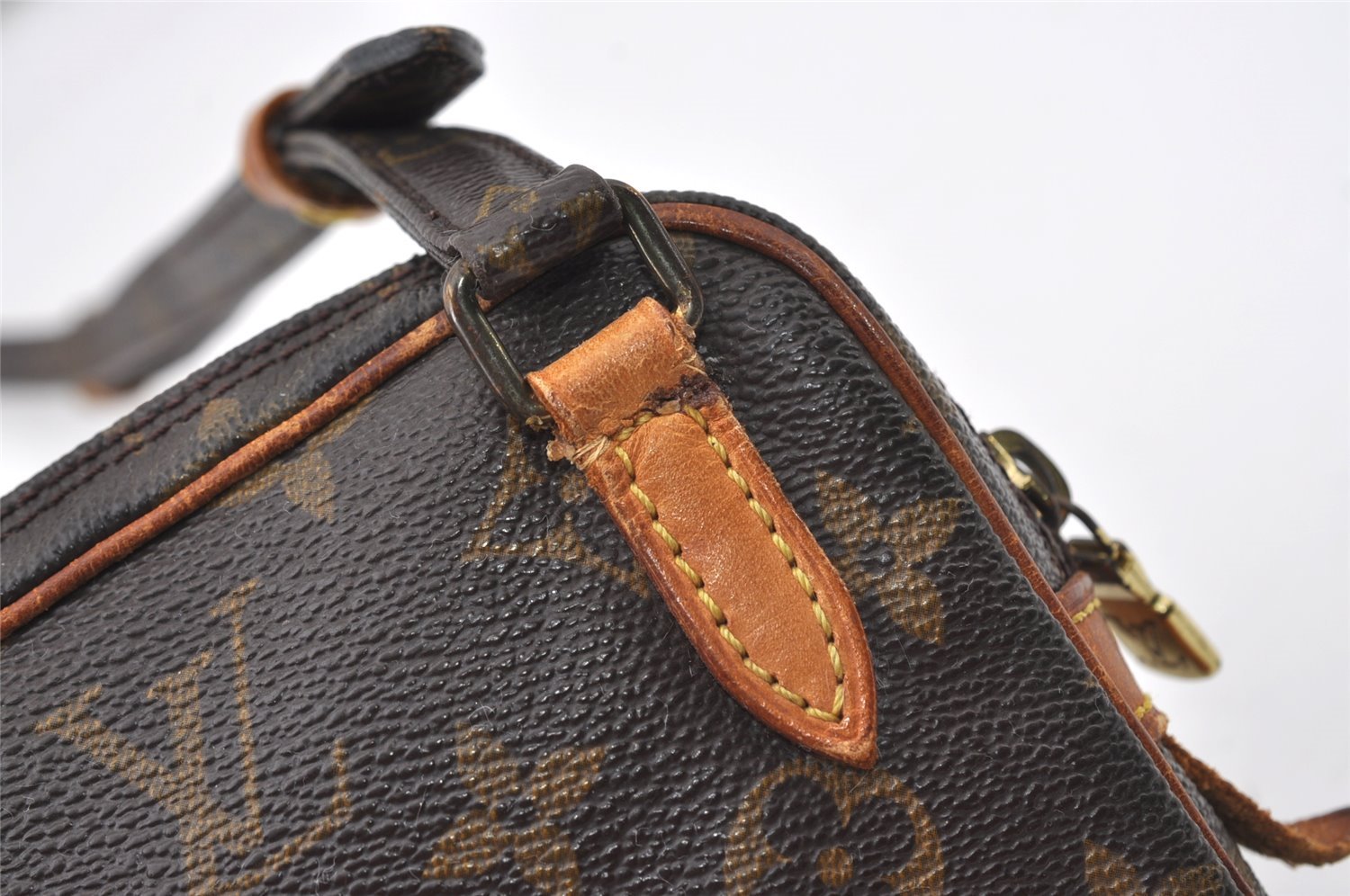 Auth Louis Vuitton Monogram Marly Bandouliere Shoulder Cross Bag M51828 LV 0949J