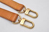 Authentic Louis Vuitton Leather Shoulder Strap Beige 33.9-40.9" LV 0949K