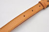 Authentic Louis Vuitton Leather Shoulder Strap Beige 33.9-40.9" LV 0949K