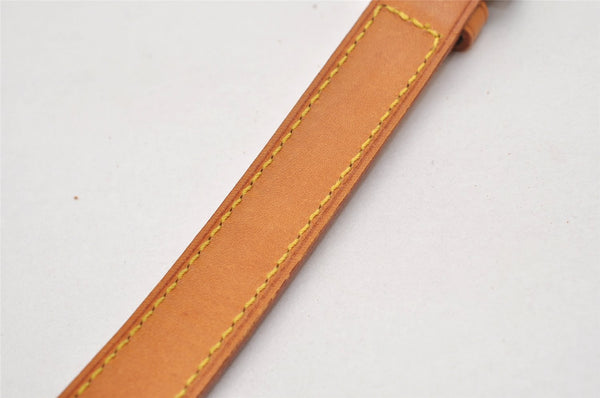 Authentic Louis Vuitton Leather Shoulder Strap Beige 33.9-40.9" LV 0949K