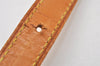 Authentic Louis Vuitton Leather Shoulder Strap Beige 33.9-40.9" LV 0949K