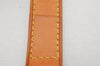 Authentic Louis Vuitton Leather Shoulder Strap Beige 33.9-40.9" LV 0949K