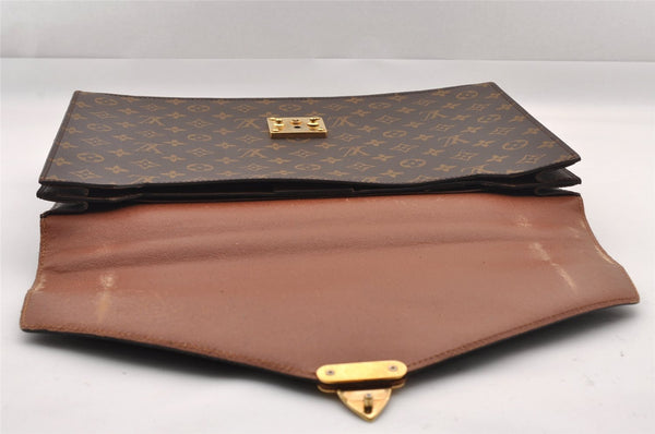 Authentic Louis Vuitton Monogram Serviette Conseiller Briefcase M53331 LV 0950I