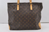 Authentic Louis Vuitton Monogram Cabas Mezzo Shoulder Tote Bag M51151 LV 0950J