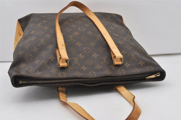 Authentic Louis Vuitton Monogram Cabas Mezzo Shoulder Tote Bag M51151 LV 0950J