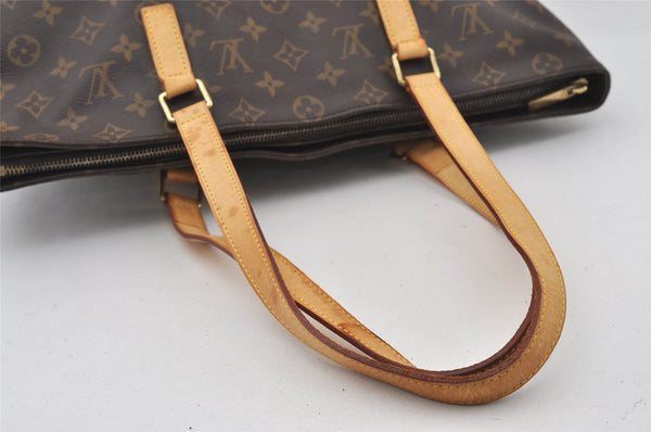 Authentic Louis Vuitton Monogram Cabas Mezzo Shoulder Tote Bag M51151 LV 0950J