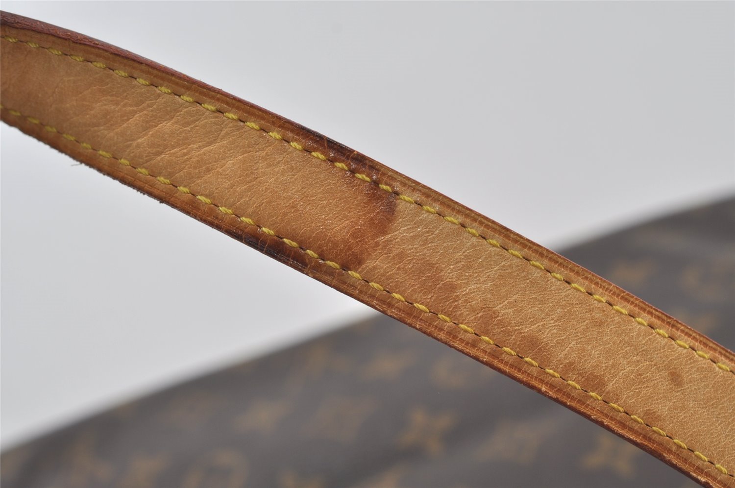 Authentic Louis Vuitton Monogram Cabas Mezzo Shoulder Tote Bag M51151 LV 0950J