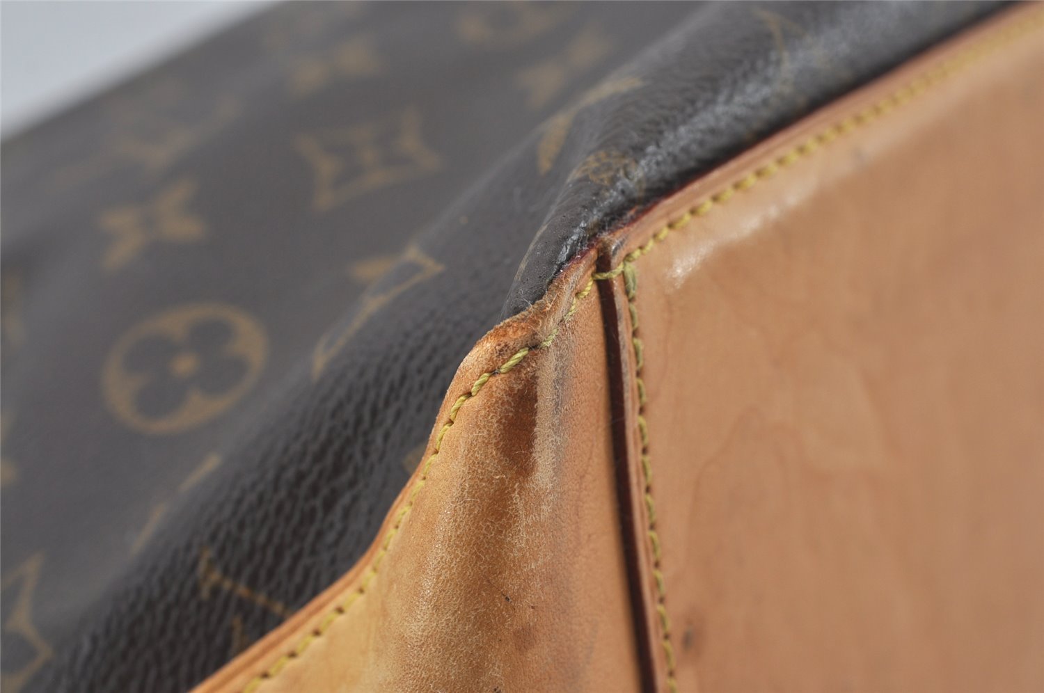 Authentic Louis Vuitton Monogram Cabas Mezzo Shoulder Tote Bag M51151 LV 0950J