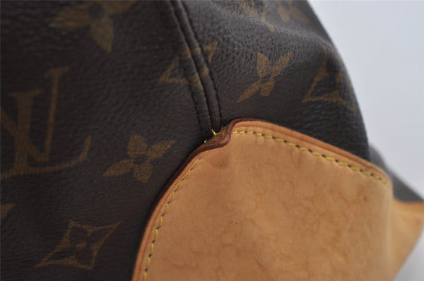 Authentic Louis Vuitton Monogram Cabas Mezzo Shoulder Tote Bag M51151 LV 0950J