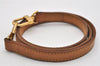 Authentic Louis Vuitton Leather Shoulder Strap Beige 40" LV 0950K