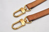 Authentic Louis Vuitton Leather Shoulder Strap Beige 40" LV 0950K