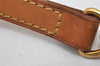 Authentic Louis Vuitton Leather Shoulder Strap Beige 40" LV 0950K