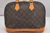 Authentic Louis Vuitton Monogram Alma Hand Bag Purse M51130 LV 0951J