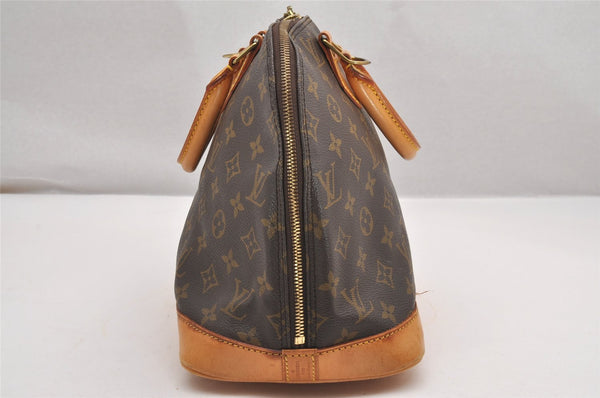 Authentic Louis Vuitton Monogram Alma Hand Bag Purse M51130 LV 0951J