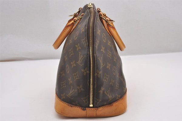 Authentic Louis Vuitton Monogram Alma Hand Bag Purse M51130 LV 0951J