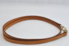 Authentic Louis Vuitton Leather Shoulder Strap Beige 47" LV 0951K