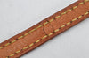 Authentic Louis Vuitton Leather Shoulder Strap Beige 47" LV 0951K