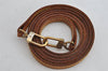 Authentic Louis Vuitton Leather Shoulder Strap Beige 47" LV 0951K