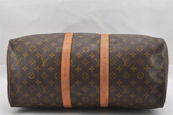 Authentic Louis Vuitton Monogram Keepall 45 Travel Boston Bag Old Model LV 0952J