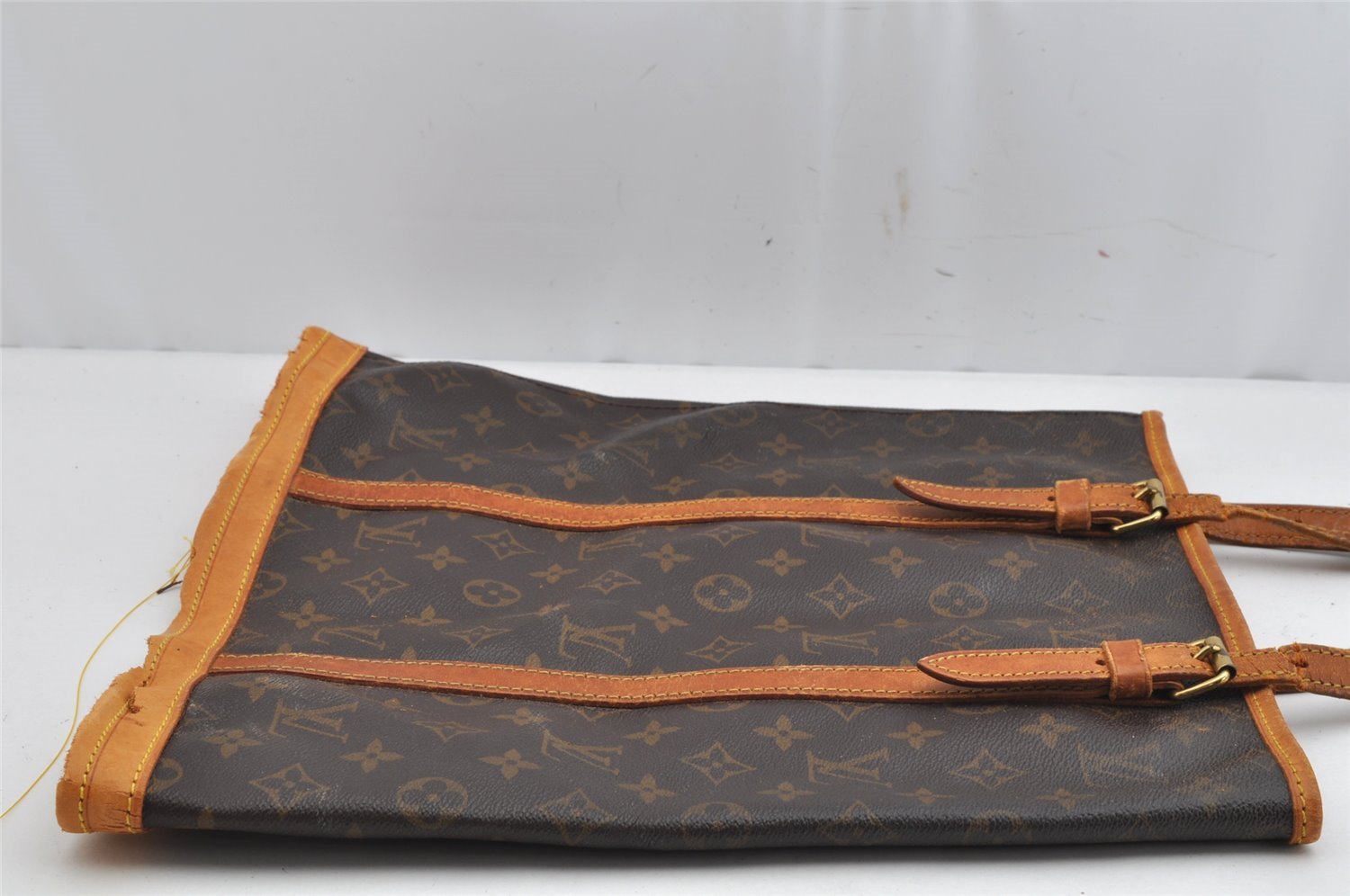 Authentic Louis Vuitton Monogram Bucket GM Shoulder Tote Bag M42236 Junk 0952K