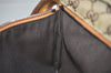 Authentic GUCCI Sherry Line Waist Body Bag GG Canvas Leather 28566 Brown 0953K